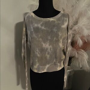 Chan Luu Gray Knit Sweater